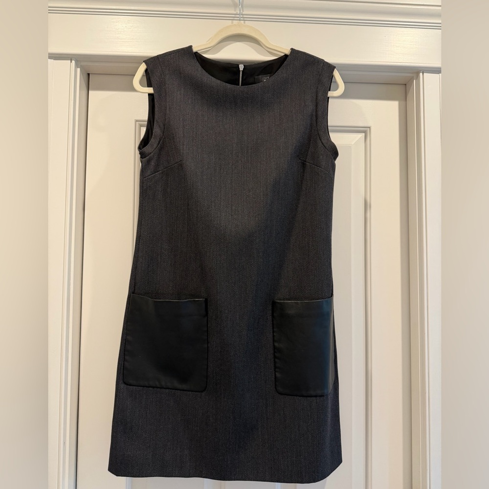 Elegant Black shift Dress with Pockets